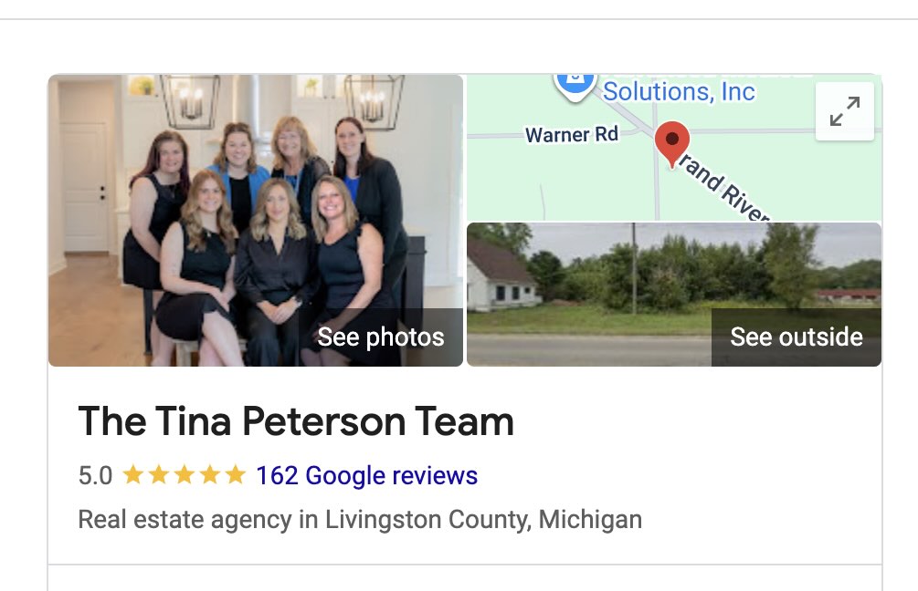 Most 5-star Review Real Estate Team Livingston County